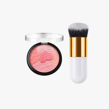 Single color blush + brush