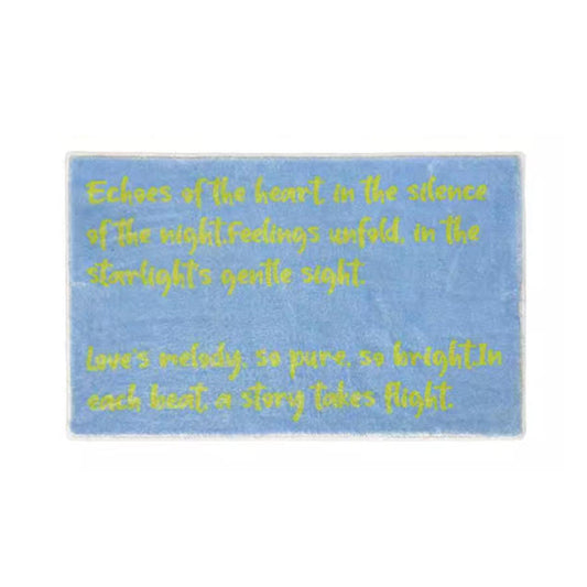 Vintage bedside blanket