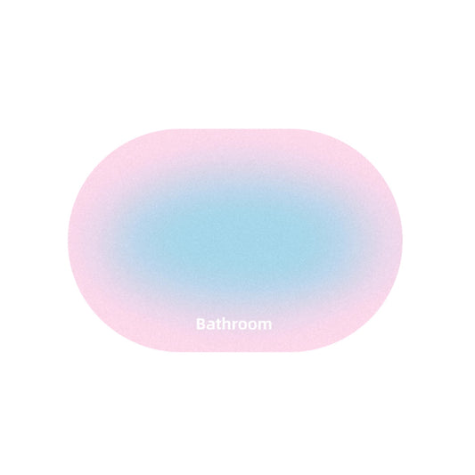 Diatom mud bathroom floor mat