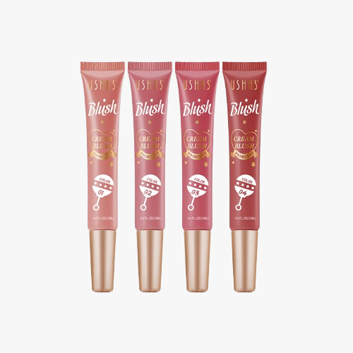 4-color liquid blush and eyeshadow set