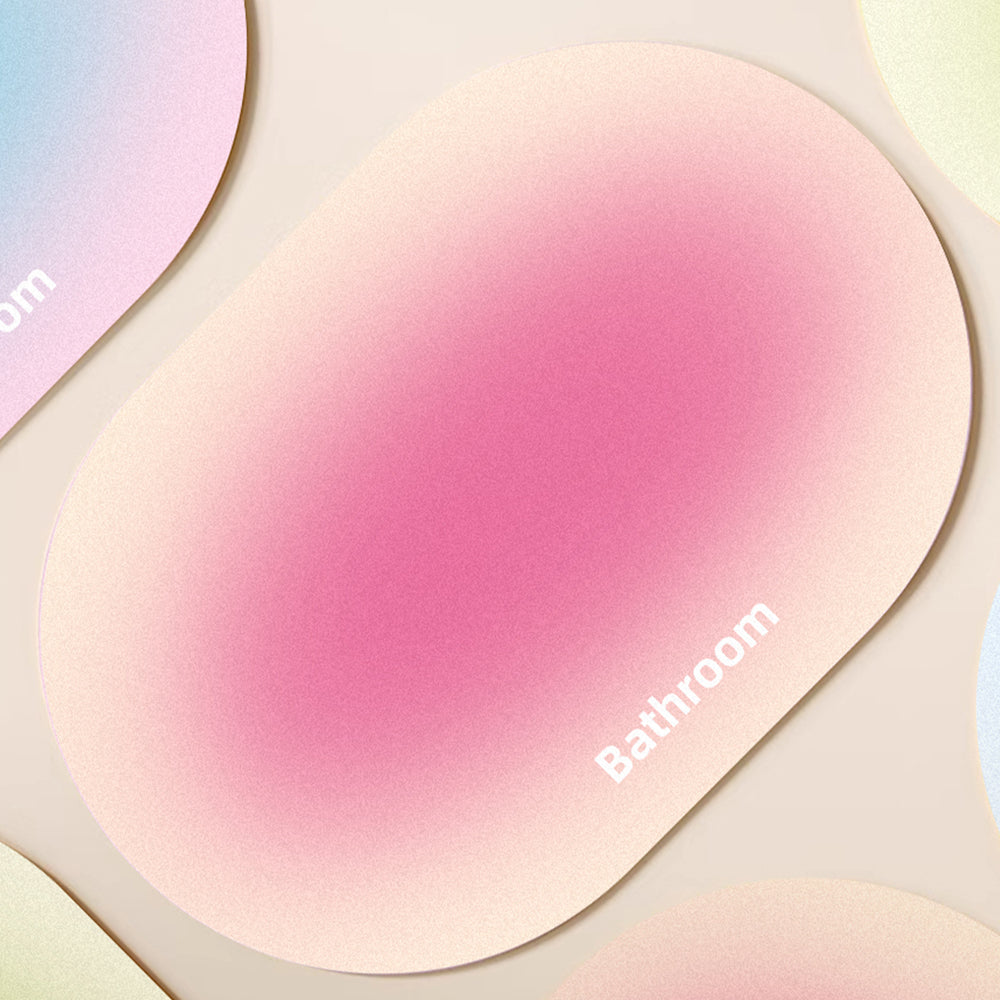 Diatom mud bathroom floor mat