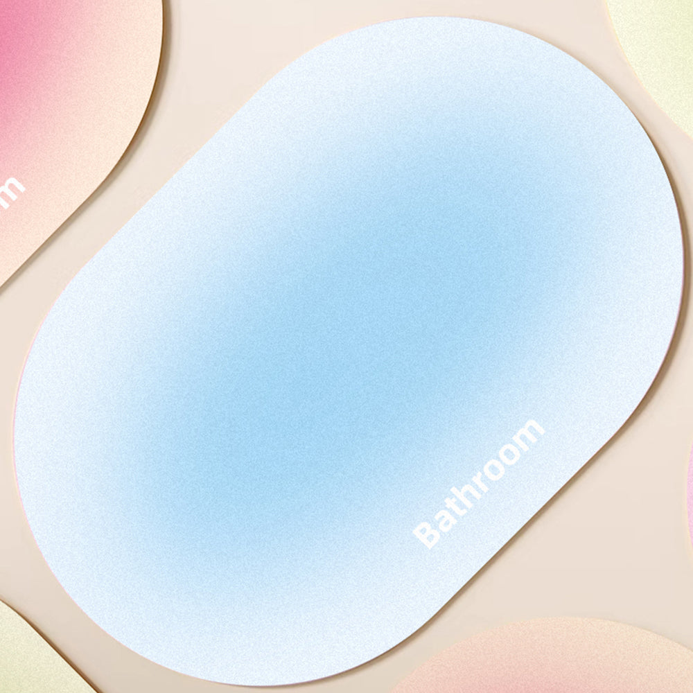 Diatom mud bathroom floor mat