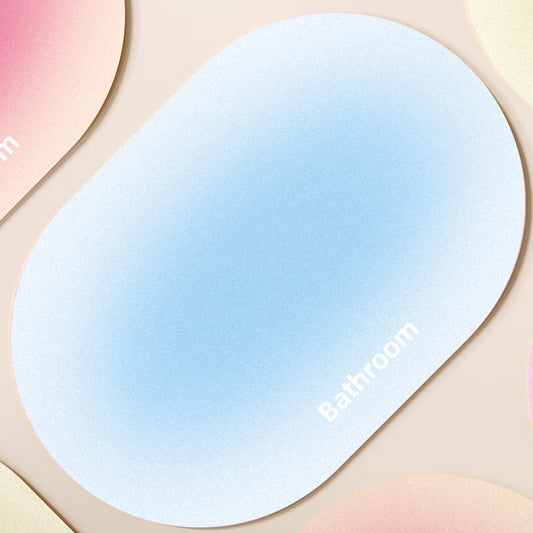 Diatom mud bathroom floor mat
