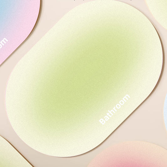 Diatom mud bathroom floor mat